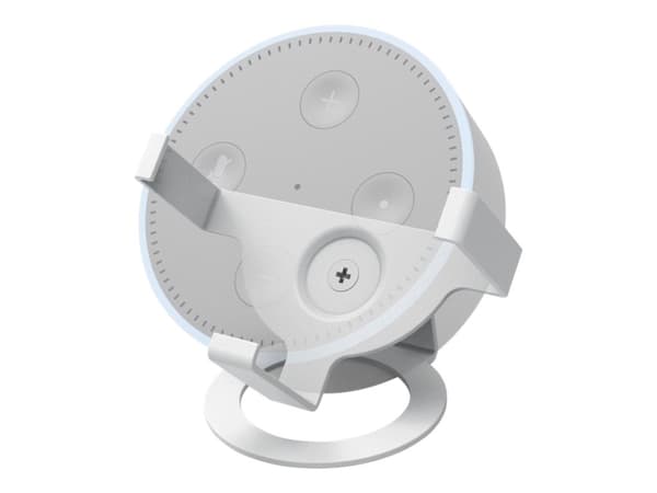 Hama Desk Stand - Bordsställ för smart-högtalare - vit - för Amazon Echo Dot 2nd Generation