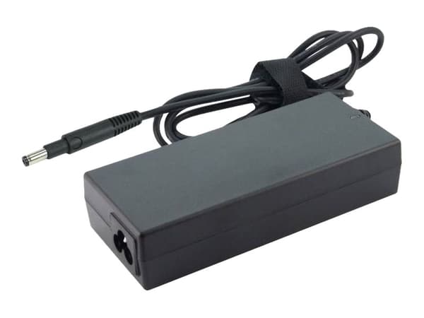 Qoltec Monolith - Strømadapter - AC 100-240 V - 65 watt - for HP 550; Pavilion Laptop dm1, dv1708, DV1710, dv1717, dv1723, dv1739, dv1742, dv1749, m1 Sort