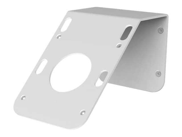 Compulocks VESA Fixed 45 Degree Counter Stand or Wall Mount - Ställ - för surfplatta - aluminium - vit - väggmonterbar, bänkskiva