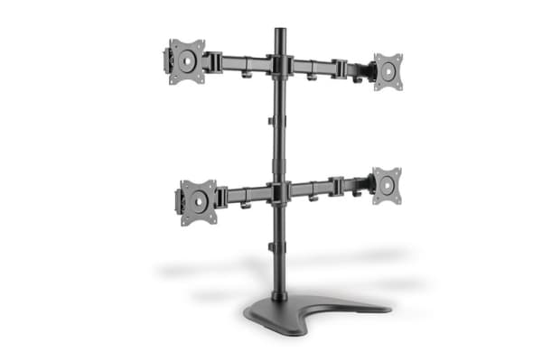 Digitus Universal - Stativ - for 4 LCD-skjermer - skjermstørrelse: inntil 27"