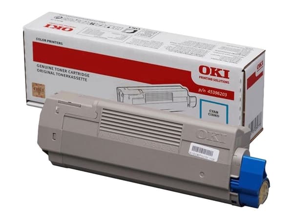 OKI - Cyan - original - tonerpatron - for OKI MC770dnfax, MC780dfnfax