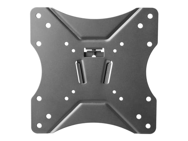 DELTACO Office ARM-0101 - Brakett - Ultra-Slim - for LCD-skjerm - svart - skjermstørrelse: 23"-42" - veggmonterbar