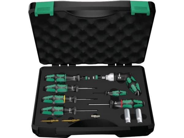 Wera 7443/12, Black,Green