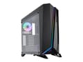 Miniatyrbild 1 av 5: CORSAIR Carbide Series SPEC-OMEGA - Tower - ATX - genomskinlig sidopanel (härdat glas) - ingen strömförsörjning (ATX) - svart - USB/ljud