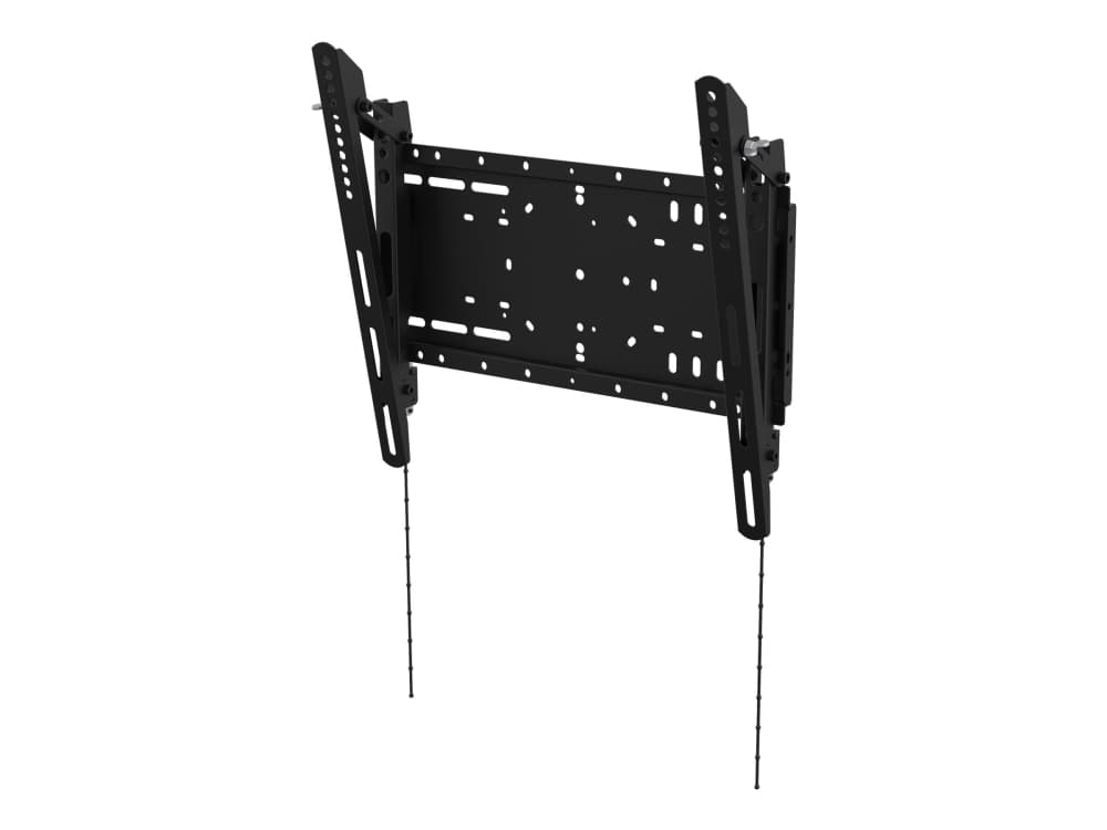 Vision VFM-W4X4T - Heavy Duty - konsol - lutning - för mediaspelare/LCD-skärm - kallvalsat stål - svart - skärmstorlek: 37"-70" - väggmonterbar