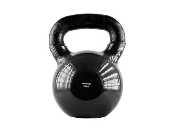 Kettlebell HMS KNV32 kumitettu 32 kg