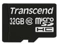 Pikkukuva 4 / 5: Transcend - Flash-muistikortti (microSDHC-SD-sovitin sisältyy) - 32 GB - Luokka 10 - microSDHC - microSDHC
