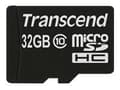Pikkukuva 2 / 5: Transcend - Flash-muistikortti (microSDHC-SD-sovitin sisältyy) - 32 GB - Luokka 10 - microSDHC - microSDHC