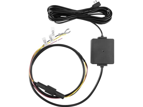Garmin Parking MODE CABLE - Strømkabel - for Dash Cam 45, 46, 47, 55, 56, 57, 65W, 66W, 67W, Mini, Mini 2, Tandem