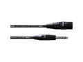Miniatyrbilde 4 av 4: Cordial CIM 1.5 MV, XLR (3-pin), Hankjønn, 6.35mm, Hankjønn, 1,5 m, Sort