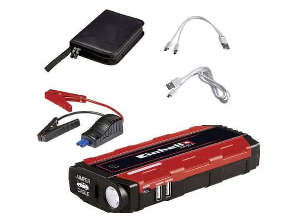 Einhell CE-JS 8, 7500 mAh, Litium Polymer (LiPo), Svart, Röd