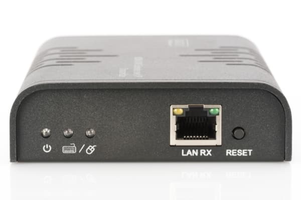 DIGITUS Professional HDMI KVM Extender over IP, Set - KVM / lydutvider - 100Mb LAN - USB - opp til 120 m