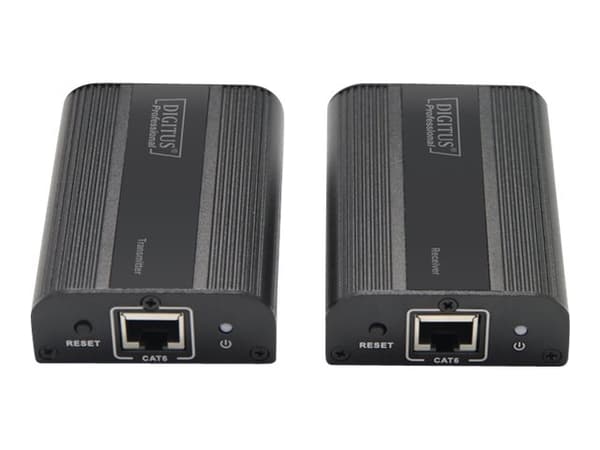 DIGITUS Professional DS-55204 4K HDMI Extender Set - Video/lyd-forlenger - opp til 60 m
