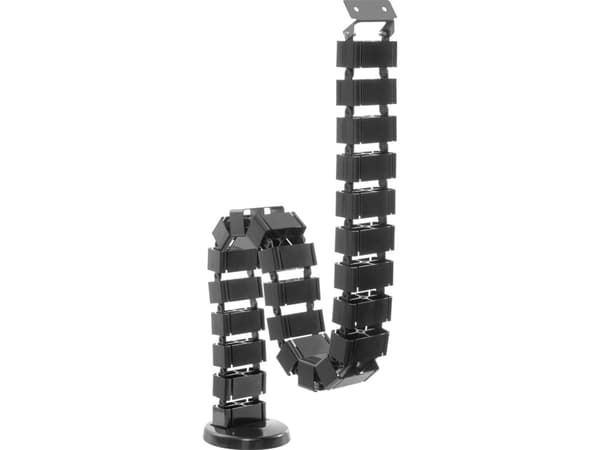 Equip 650808, Gulv, ABS syntetisk, Stål, Sort
