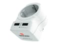 Miniatyrbilde 1 av 5: Skross 1500281, Type B, Type C (Europlug)+Type F, 2,4 A