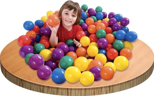 Intex Fun Plastbolde 100 stk. 8 cm