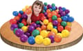 Miniatyrbild 4 av 4: Intex Fun Plastbolde 100 stk. 8 cm