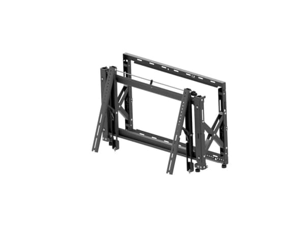 Edbak VWPOP95-L, fäst, svart, 0 - 20°, 10 cm, 31,5 cm, RoHS