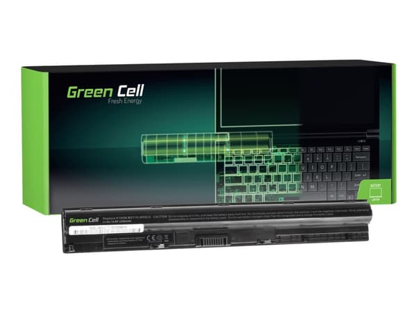 Green Cell - Batteri til bærbar PC (tilsvarer: Dell M5Y1K) - litiumion - 4-cellers - 2200 mAh - svart - for Dell Inspiron 14 3451, 15 3555, 15 5551