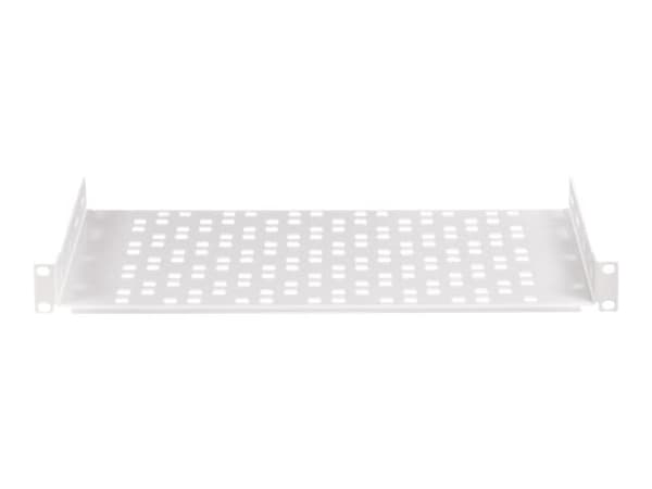 Netrack - Rack-hylle - grå, RAL 7035 - 1U - 19"