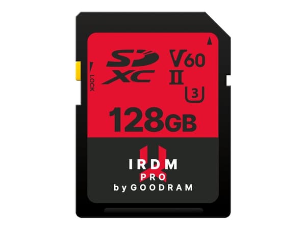 GoodRam GOODRAM GOODRAM GOODRAM Micro SD 128GB V60 (UHS-II U3) IRDM PR-kortti