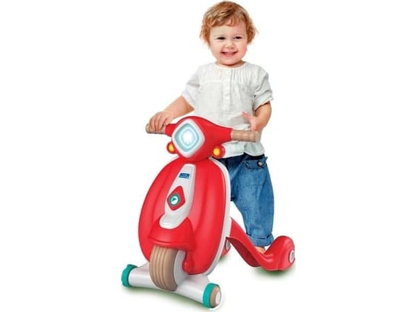 Baby My First Steps Scooter, 1 år, Rød, Hvit