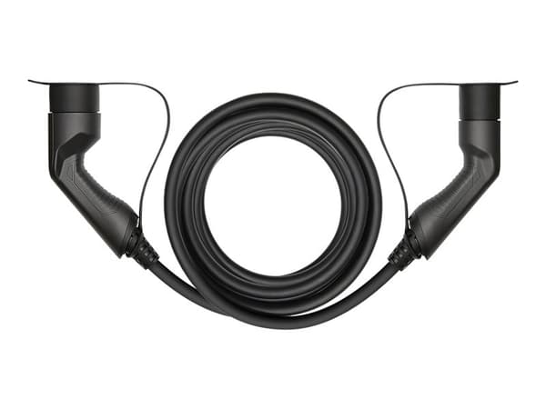 DELTACO e-Charge laddkabel för elbil typ 2-kontakt - 32A - 22 kW - 10 meter