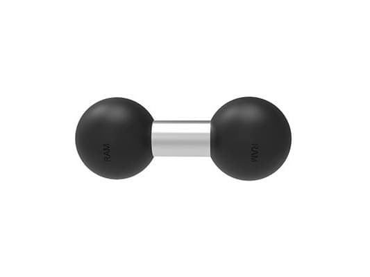 RAM Mounts Doppelkugel-Adapter - B-Kugel (1" ), ca. 64 mm lang (RAM-B-230U)
