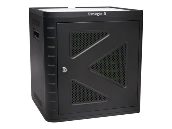 Kensington Charge & Sync Cabinet, Universal Tablet - Kabinettenhet - for 10 nettbrett - svart Sort