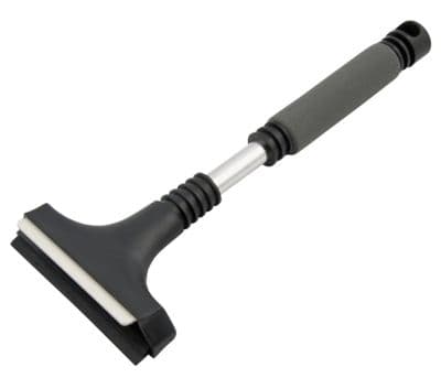 Isskraber De Luxe 22cm - Sort