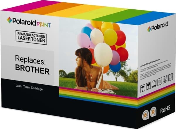 Polaroid - Svart - kompatibel - box - återanvänd - tonerkassett (alternativ för: Brother TN325BK) - för Brother DCP-9055, DCP-9270, HL-4140, HL-4150,