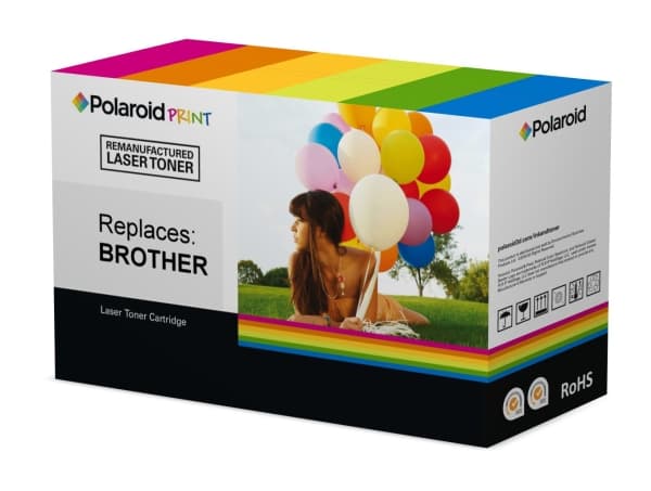 Polaroid - Svart - kompatibel - box - återanvänd - tonerkassett (alternativ för: Brother TN325BK) - för Brother DCP-9055, DCP-9270, HL-4140, HL-4150,