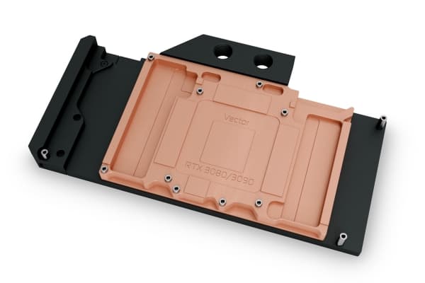 EK Water Blocks Quantum Vector RTX 3080/3090, Musta, Vesiblokki, Nestemäinen, Asetaali, Kupari, 1/4", NVIDIA GeForce RTX 3080/3090