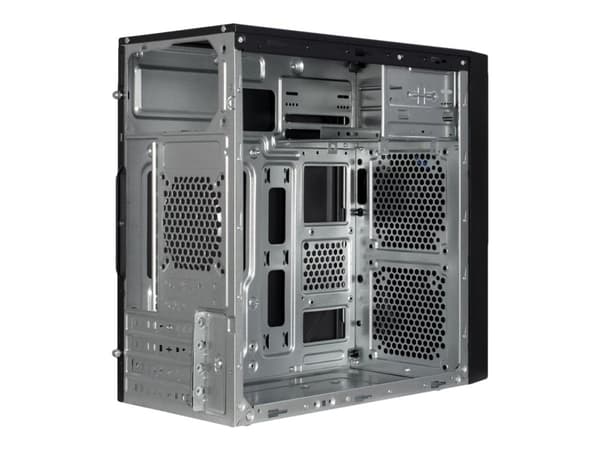 Inter-Tech IT-6502 Romea - Microtower - micro ATX - ingen strömförsörjning (ATX) - USB/ljud
