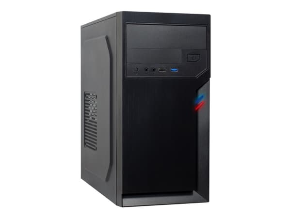 Inter-Tech IT-6502 Romea - Microtower - micro ATX - ingen strömförsörjning (ATX) - USB/ljud