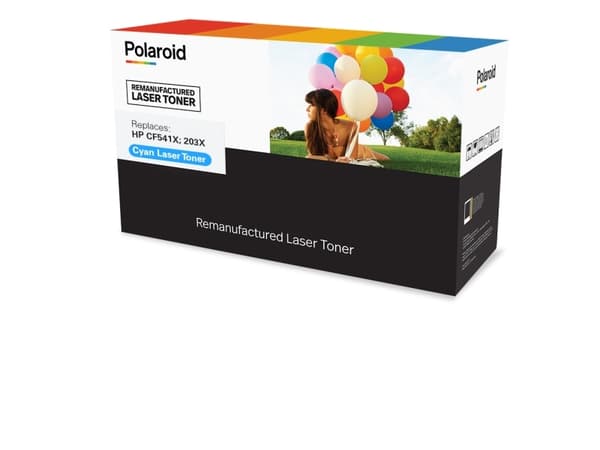 Polaroid - Cyan - kompatibel - Genprodusent - tonerpatron - for HP Color LaserJet Pro M254dw, M254nw, MFP M280nw, MFP M281cdw, MFP M281fdn, MFP M281f
