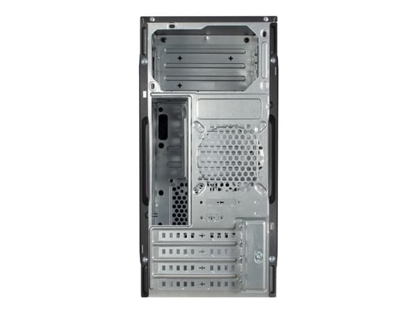 Inter-Tech IT-6505 Retro, Micro Tower, PC, Musta, mikro ATX, 14 cm, 29 cm