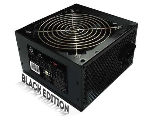 Rebeltec TITAN 600 - Strømforsyning (intern) - ATX12V 2.31 - AC 230 V - 600 watt - PFC