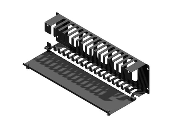 Hammond Electronics PCMDS19005BK1 Kabelføring kan drejes (B x K x T) 483 x 133 x 76 mm 1 stk 1 stk