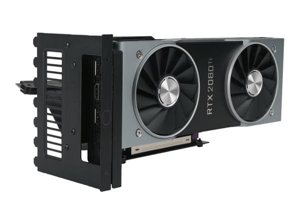 Cooler Master Universal Graphics Card Holder Kit Version 2 - Videokortfäste - svart