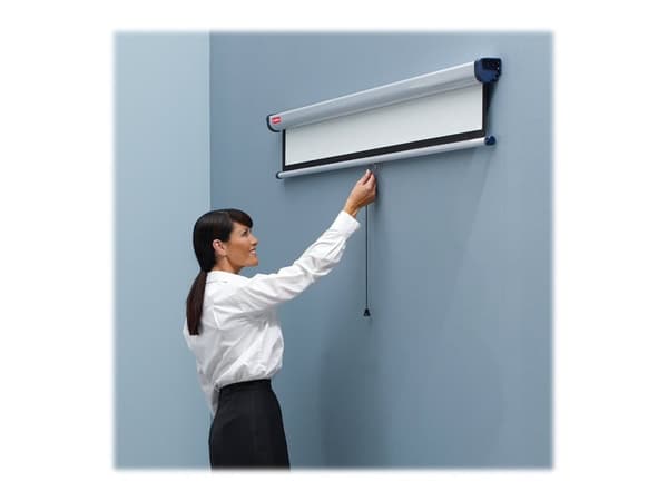 NOBO - Projeksjonsskjerm - veggmonterbar - 95.7" (243 cm) - 4:3 - Matte White