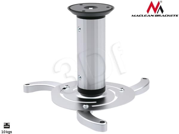 Maclean MC-515S - Monteringssats (takmontering) - för projektor - metall - silver - takmonterbar