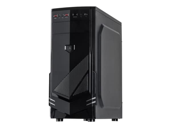 Inter-Tech B-30, Midi Tower, PC, Musta, ATX, mikro ATX, 15 cm, 35 cm musta