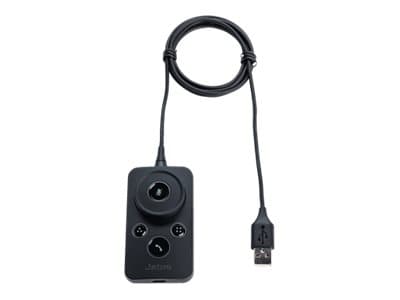Jabra Engage Link UC - Fjärrkontroll - kabel - för Engage 50 Mono, 50 Stereo, 65 Mono, 65 Stereo, 75 Mono, 75 Stereo Svart