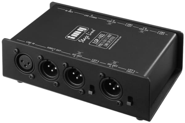 Img Stageline Audio filter/splitter - DI BOX Stageline LSP-102
