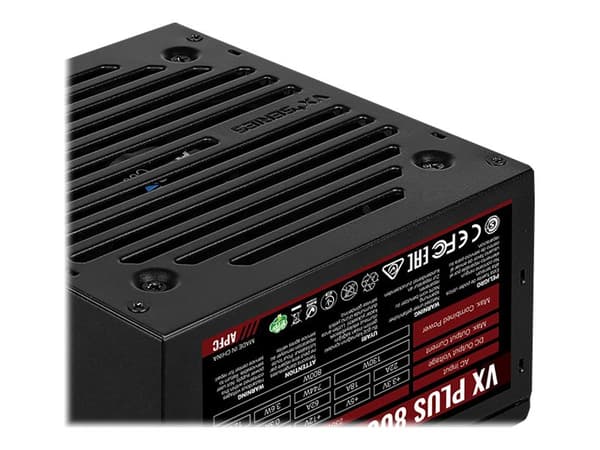 AeroCool VX PLUS 800 - Strømforsyning (intern) - ATX12V 2.3 - AC 230 V - 800 watt - aktiv PFC