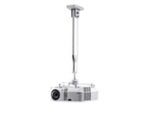 SMS Projector CL with SMS Unislide - Monteringssett (takplate, brakett, klemme) - Tilt & Swivel - for projektor - sølv, aluminium