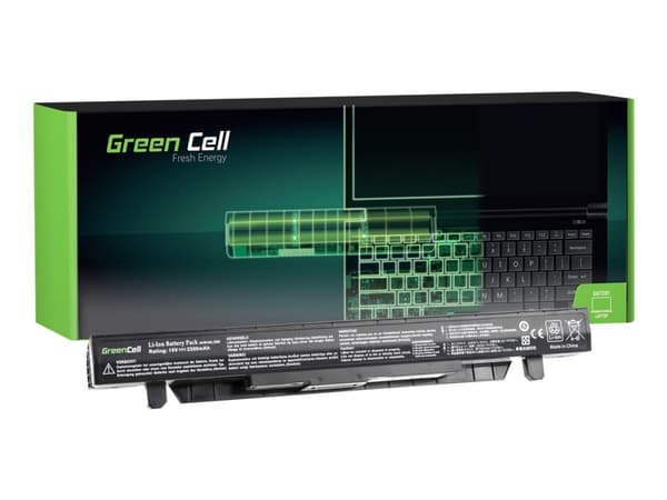 Green Cell - Batteri til bærbar PC (tilsvarer: ASUS A41N1424) - litiumion - 4-cellers - 2200 mAh - svart - for ASUS ROG GL552JX; GL552VL; GL552VW; GL