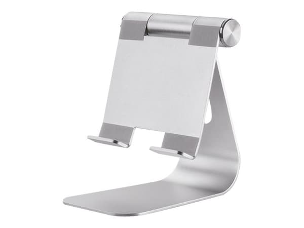 Neomounts DS15-050SL1 - Stativ - for nettbrett - sølv - skjermstørrelse: inntil 11" - skrivebord Sølv