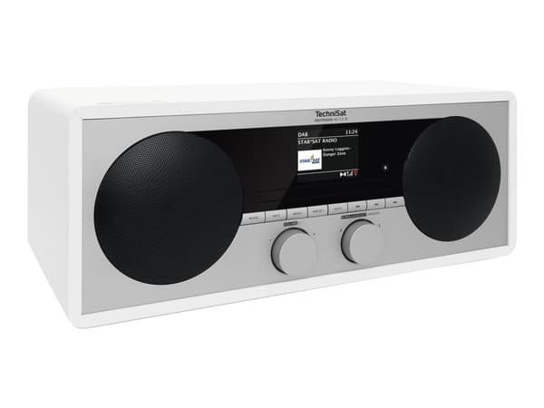 TechniSat DigitRadio 451 CD IR - Lydsystem - 2 x 15 watt - hvit